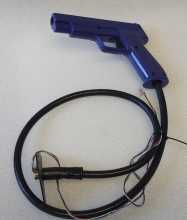 NAMCO TIME CRISIS 1, II, 3 / POINT BLANK 1 & 2 Arcade Game HAPP VERSION GUN w CABLE (2373)
