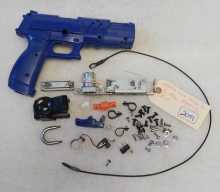 NAMCO TIME CRISIS 5 Arcade Game GUN PARTS Lot (2071) 