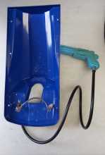 NAMCO TIME CRISIS II Arcade Game GUN & SHIELD PLASTIC #9811