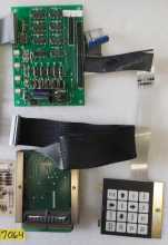 NATIONAL VENDORS 147/148 SNACK Vending Machine PCB Printed Circuit MAIN Board, DISPLAY, KEYPAD #7064 