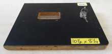POOL Table COIN SLIDE DOOR w KEYS - 10½ X 8¼ inch - (2391) 