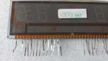 Pinball Machine 6 Digit Numeric Gas Discharge Display Glass #9477 