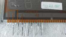 Pinball Machine 6 Digit Numeric Gas Discharge Display Glass #9477
