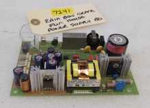 RAINBOW CRANE FUN HOUSE Crane Redemption Game POWER SUPPLY Board #7241 