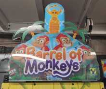  RAW THRILLS BARREL OF MONKEYS Redemption or Video Arcade Game for sale