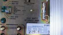 ROWE AMI CD 100A or B Jukebox 250 WATT STEREO AMPLIFIER #61024903 (2262) 