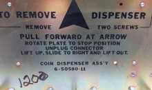 ROWE BC1200 COIN DISPENSER Unit #6-50580-11 (2231) 