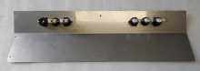 ROXOR IN THE GROOVE Arcade Game METAL CONTROL PANEL #9601  