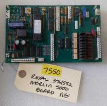 ROYAL VENDORS SODA 376 552 MERLIN 5000 SERIES II REV B1 Board #7550 