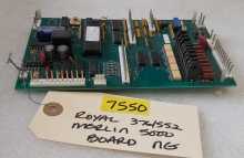 ROYAL VENDORS SODA 376 552 MERLIN 5000 SERIES II REV B1 Board #7550 