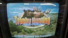 SAMMY TROPHY HUNTING - BEAR & MOOSE Arcade Game PCB Board & Header #6882  