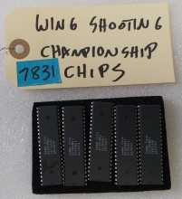 SAMMY WING SHOOTING CHAMPIONSHIP Arcade Game CHIPS #7831 