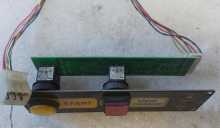 SEGA Arcade Game START/VIEW BUTTON CONTROL PANEL w WIRING (2197) 