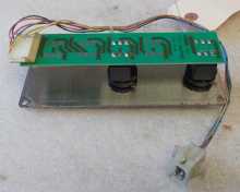 SEGA Arcade Game START/VIEW BUTTON CONTROL PANEL w WIRING (2197) 