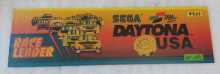 SEGA DAYTONA USA RACE LEADER Arcade GLASS Header (X27)