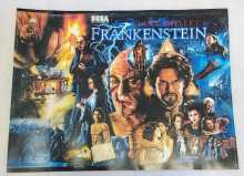 SEGA FRANKENSTEIN Pinball Machine Translite #830-5236-00 (1115I)