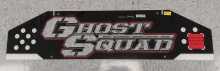 SEGA GHOST SQUAD Arcade Game PLEXIGLASS HEADER #8906 