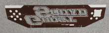 SEGA GHOST SQUAD Arcade Game PLEXIGLASS HEADER #8906