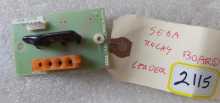 SEGA GUNBLADE Arcade Game RELAY Board #839-0378 (2115) 