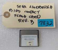 SEGA LINDBERGH Arcade Game COMPACT BIOS FLASH CARD #601-11548-128A Rev B (7832) 