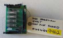 SEGA OPERATION GHOST Arcade Game GUN FUSE Board #839-1243R (9462) 