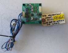 SEGA OPERATION GHOST Arcade Game SOUND AMP w WIRING #839-1383 (9460) 