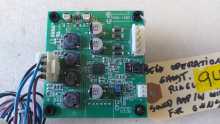 SEGA OPERATION GHOST Arcade Game SOUND AMP w WIRING #839-1383 (9460) 