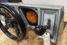 SEGA OUTRUN Arcade Game COMPLETE STEERING CONTROL PANEL ASSEMBLY (2226)