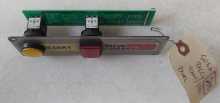 SEGA RALLY Arcade Game DASHBOARD BUTTON Assembly (2398)