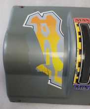 SEGA STAR WARS POD RACER Arcade Game CONTROL PANEL MOLDED PLASTIC w WIRING (2241)