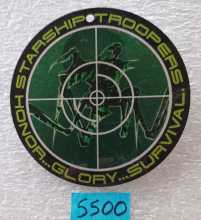 SEGA STARSHIP TROOPERS Pinball Machine Promotional Plastic Key Fob #5500 