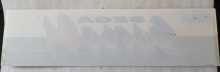 SEGA SUPER GT Arcade Game PLEXIGLASS Overhead Header (6533) 