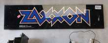 SEGA ZAXXON Arcade Game MARQUEE HEADER, JOYSTICK & BUTTONS #9815 