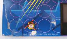 SKEE-BALL ALLEY HOOPS Arcade Game Plexiglass Backglass Backbox Header #7639 