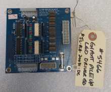 SMART IND. GIANT PILE UP Arcade Machine Game PCB Printed Circuit LED DRIVER Board #JL-PCB-20034-DC (5466) for sale  