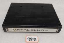 SNK NEO GEO Arcade Game METAL SLUG 2 MVS Cartridge #9891 