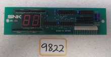 SNK NEO GEO Arcade Game MV-LED DISPLAY Board #9822 