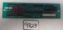 SNK NEO GEO Arcade Game MV-LED DISPLAY Board #9823 