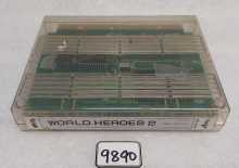 SNK NEO GEO Arcade Game WORLD HEROES 2 MVS Cartridge #9890