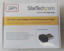 STARTECH USB 2.0 802.11 b/g/n 300 Mbps 2T2R Mini Wireless Network Adapter #USB300WN2X2C (2271)