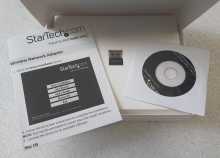 STARTECH USB 2.0 802.11 b/g/n 300 Mbps 2T2R Mini Wireless Network Adapter #USB300WN2X2C (2271)