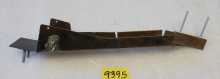 STERN LORD OF THE RINGS Pinball Machine Genuine Replacement - RIGHT SIDE GOLD METAL RAMP #515-7319-00 (9395)
