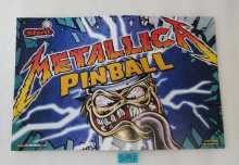 STERN METALLICA PREMIUM Pinball FLYER SHOT MAP Poster #5793 