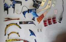 STERN METALLICA PRO Pinball Machine MISC PLASTICS & More Lot (2324)