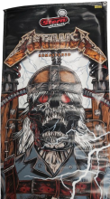 STERN METALLICA REMASTERED Original Pinball Machine COLLECTIBLE VINYL DISPLAY BANNER #9365 