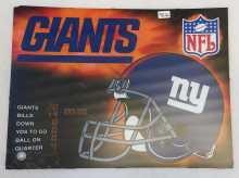 STERN NFL GIANTS Pinball Machine Translite Artwork #9826