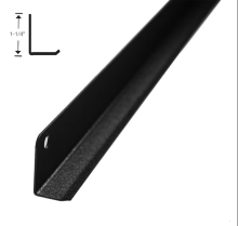 STERN Pinball Machine BLACK SIDE RAILS - No Button Guard #535-7297-02 