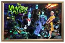 STERN Pinball SILVER BACK-LIT TRANSLITE FRAME SPIKE 2 (LCD GAME DISPLAY STYLE) #883-5022-00 