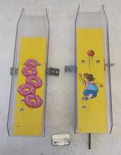  STERN SIMPSONS KOOKY CARNIVAL Redemption Game RAMPS - Lot of 2 (2090) 