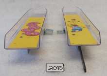  STERN SIMPSONS KOOKY CARNIVAL Redemption Game RAMPS - Lot of 2 (2090) 